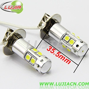 2016 Super bright automobile 50W led light bulbs H3 led fog light