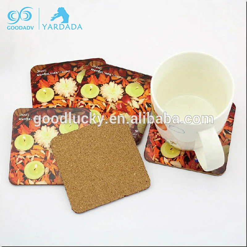 Good quality MDF coaster /custom wood cup coaster