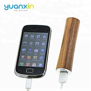 High capacity best wholesale wooden 18650 2000mah 2200mah 2600mah power bank
