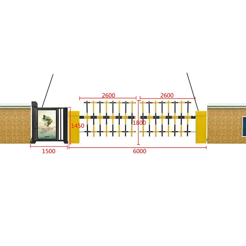 Car Parking lift Barrier Automatic Gate High Speed Barrier Gate