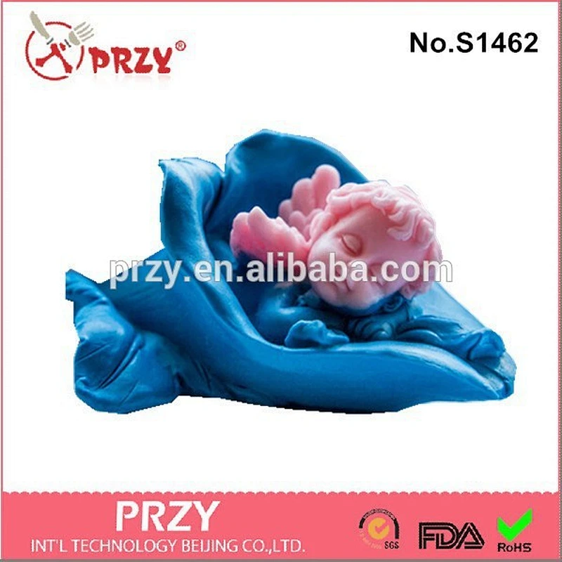 sleeping baby 1 handmade soap mold