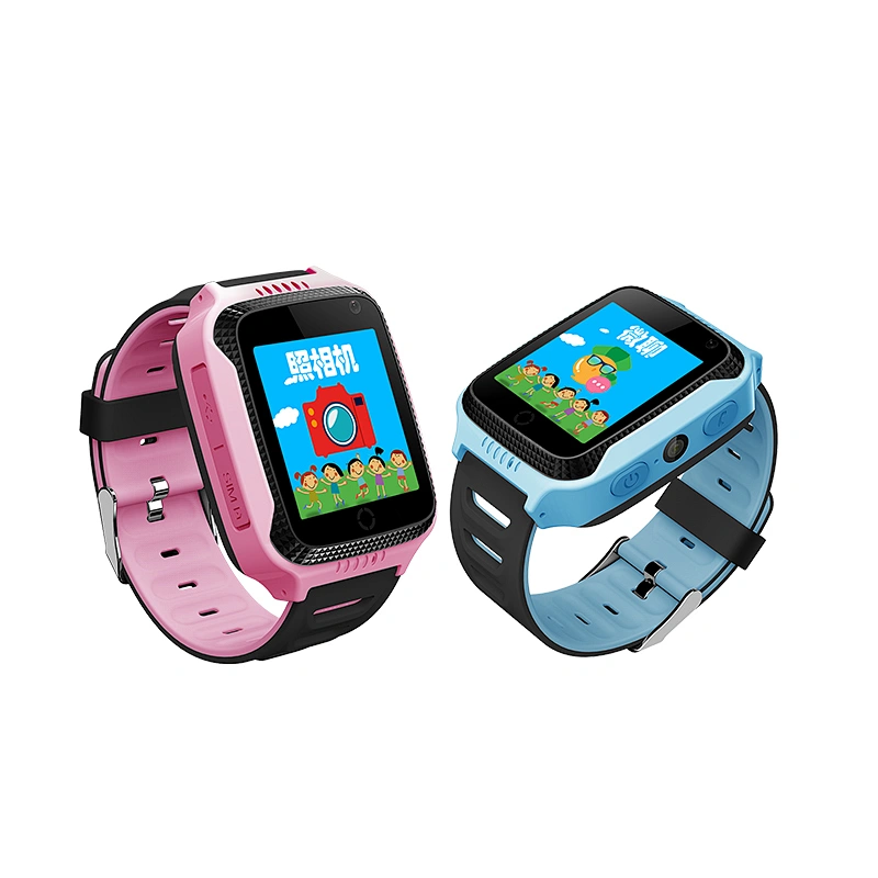 Children smart watch phone with camera GPS track kids wrist band watch