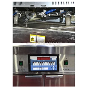 Commercial automatic double tank 2 basket lift henny penny deep fryer for fried chicken