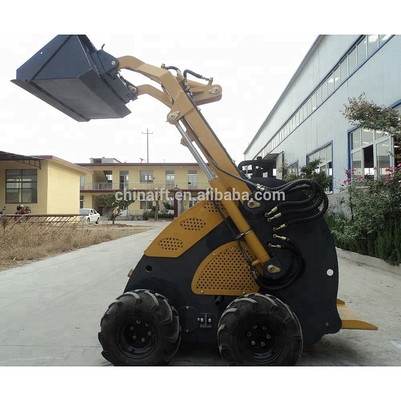mini skid steer loader with regular bucket for sale