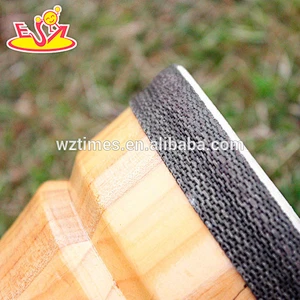 2018 wholesale children wooden toy drum multi-function baby wooden toy drum new design kids wooden toy drum W07A098