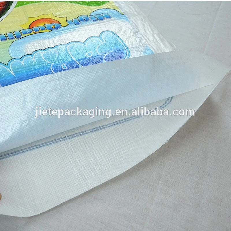 transparent polypropylene PP woven rice sacks bags made in China