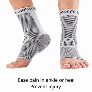 Compression Ankle Brace Sports Ankle Sleeve Foot Sleeve Foot Socks Breathable Support Protector Pair Injury Recovery