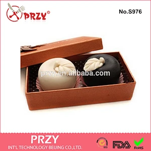 apple Christmas candle mould/apple silicone soap molds