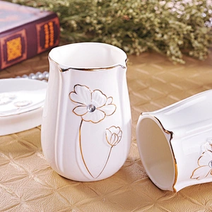 China Supplier in-stock Toothbrush and Gargle Cup Home Porcelain Toilet Set Fashion 5pcs Ceramic Bathroom Set