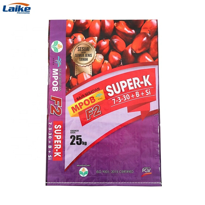 empty bopp lamination pp woven fertilizer sack bags printed urea fertilizer price 50kg packaging bag
