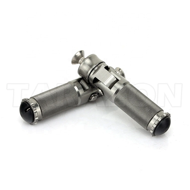 CNC Billet Alloy Aluminium Motorcycle Folded Footpeg