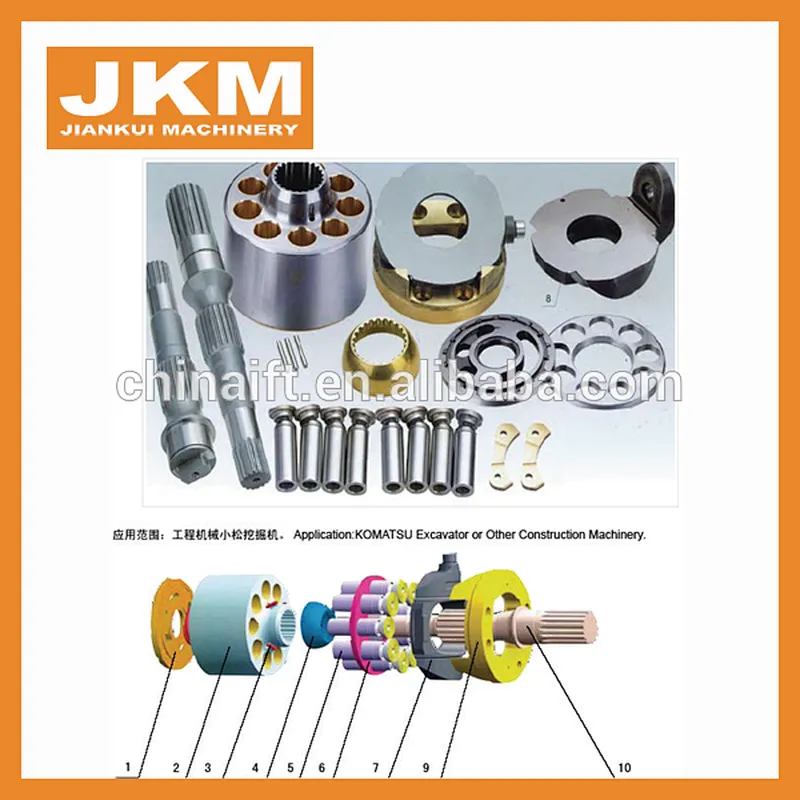 HPV95 piston pump parts, pc200-6 hydraulic pump parts