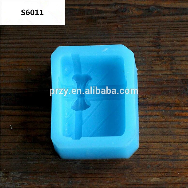 Bowknot handmade decorative silicone soap mold