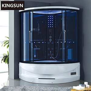 K-7033 Luxury Multifunction Computer Control Freestanding Acrylic Sauna and Steam Combined Room