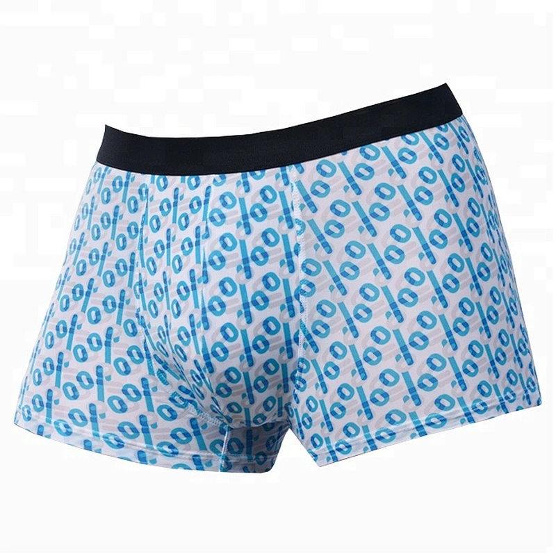 new arrival high quality cotton wolf printed men seamless boxers men