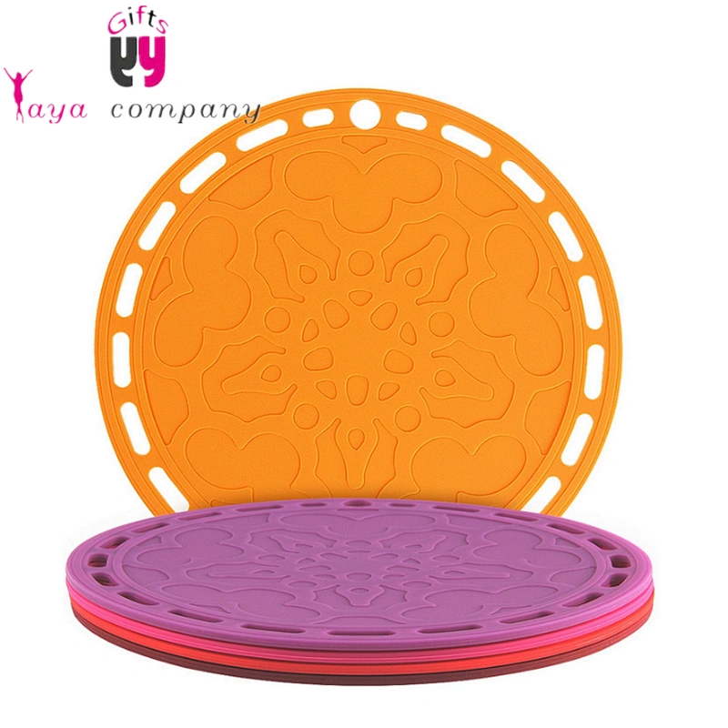 Colorful Heat Resistant Kitchen Oven Mitt Iron Pot Holder Set