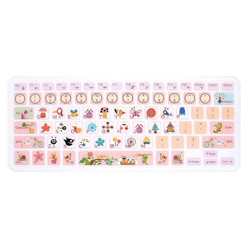 Custom Printing keyboard  laptop  for dell oem Laptop Keyboard Silicon Skin Cover 3442 5442 14C 14CR 14R 14MR 14MD 14M