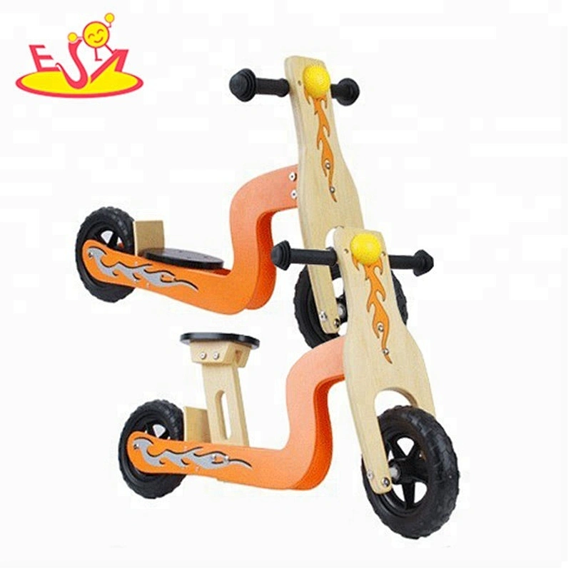 Wholesale kids wooden balance bike for early learning W16C056