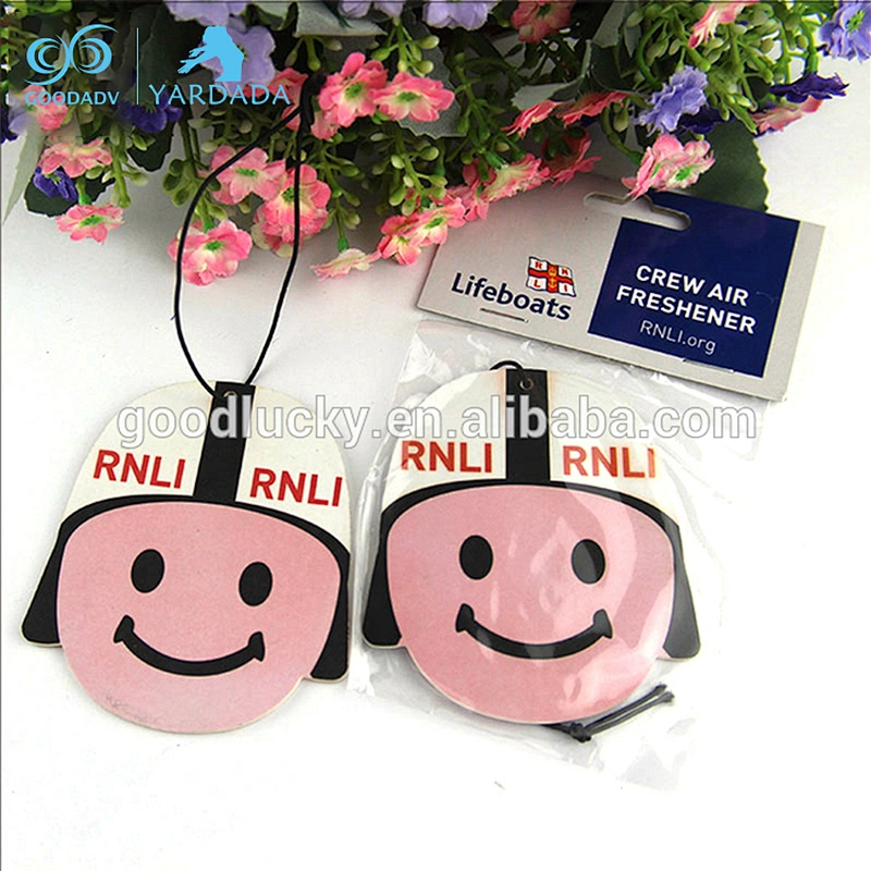 Promotion hanging paper freshener card bulk car air freshener car perfume sheet