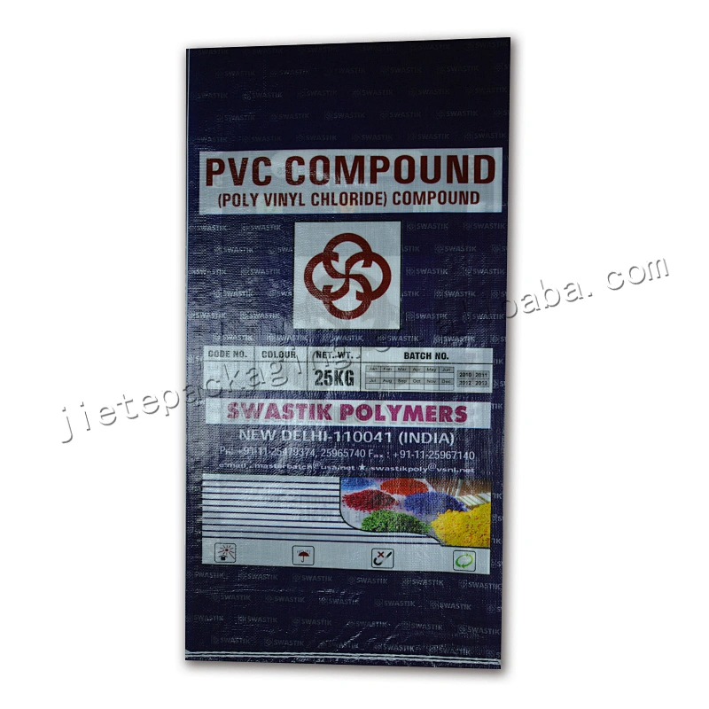 Construction use plastic particles sack pp woven cement bag