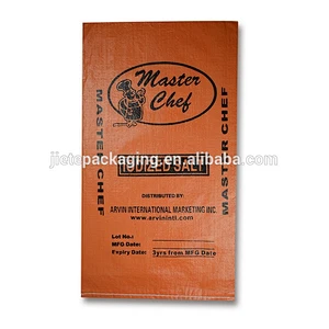 good quality PP woven packing bag industry for slat sugar