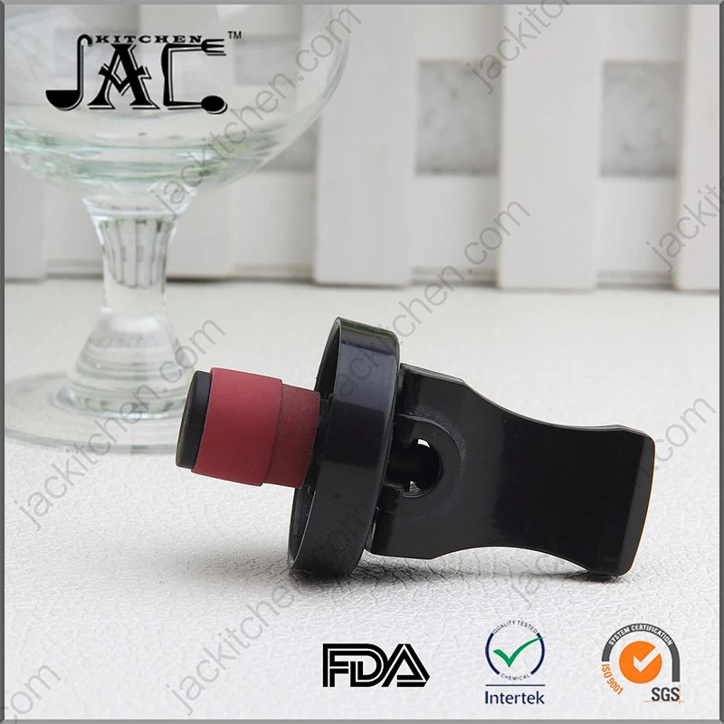 New Design Top Grade Plastic Wine Bottle Stopper
