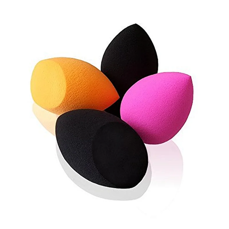 4pc private label latex free makeup sponge set