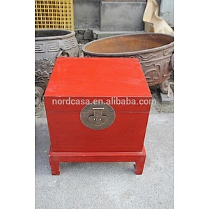 wedding red chest/antique cabinet