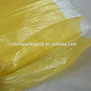 Factory sale transparent pp woven bag 25kg 50kg for packing forage foodstuff grain