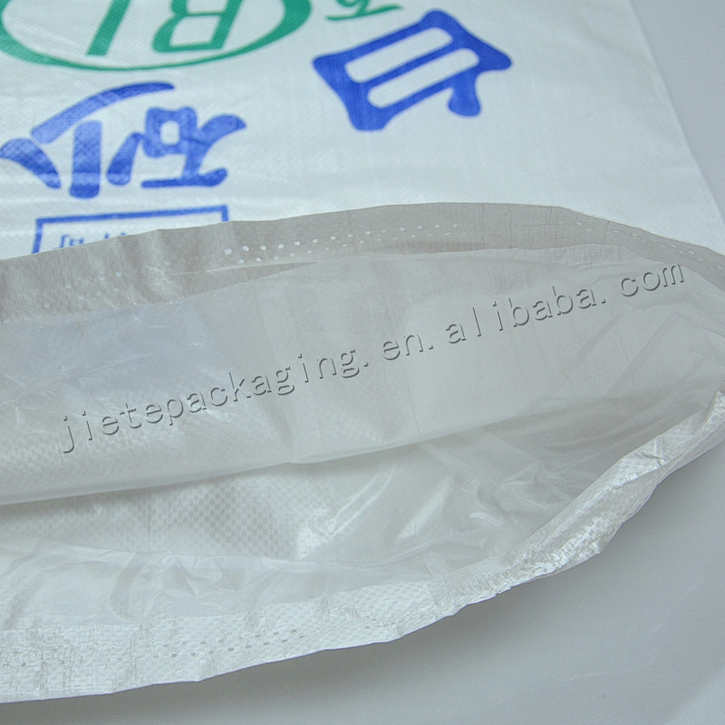 Top sale white virgin plastic pp woven sugar packing bag 50kg