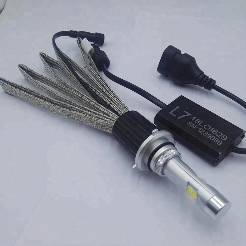 Error free canbus L7 9005 Car LED Headlight HB3 HB4 9006 6600lm 60w Fanless XHP70 LED CAR Headlight fanless 6000K 4300K P70
