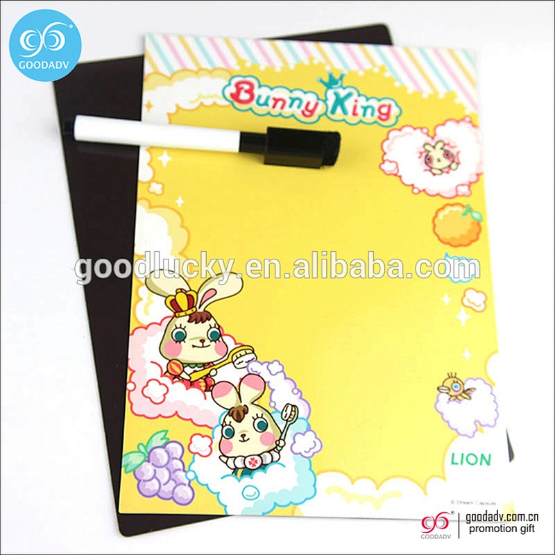 christmas promotions kid's earser marker pen writing board/memo board magnet