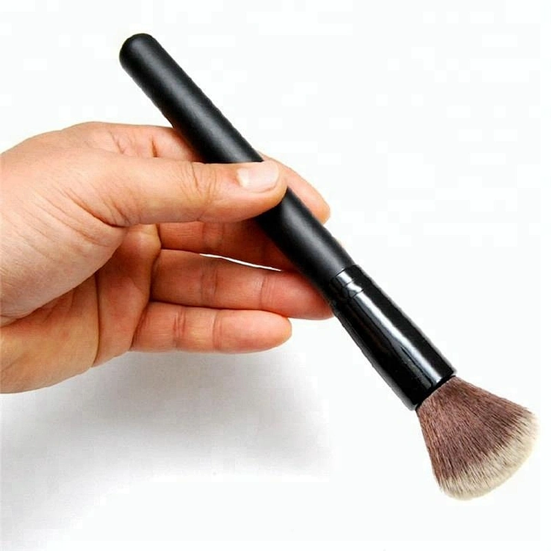 2pcs Private Label Custom Hair Foundation Makeup Brush Set Your Own Brand Name