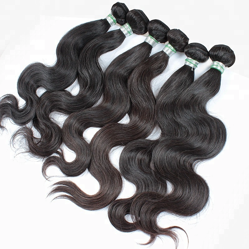 Wholesale high quality 100% cuticle aligned hair body wave natural raw indian hair