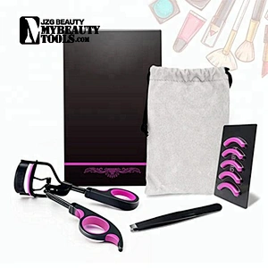 Heated salon glitter eyelash curler permanent