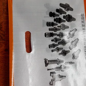 Design printing plastic pouch durable sack pp woven bag for metal tube packaging