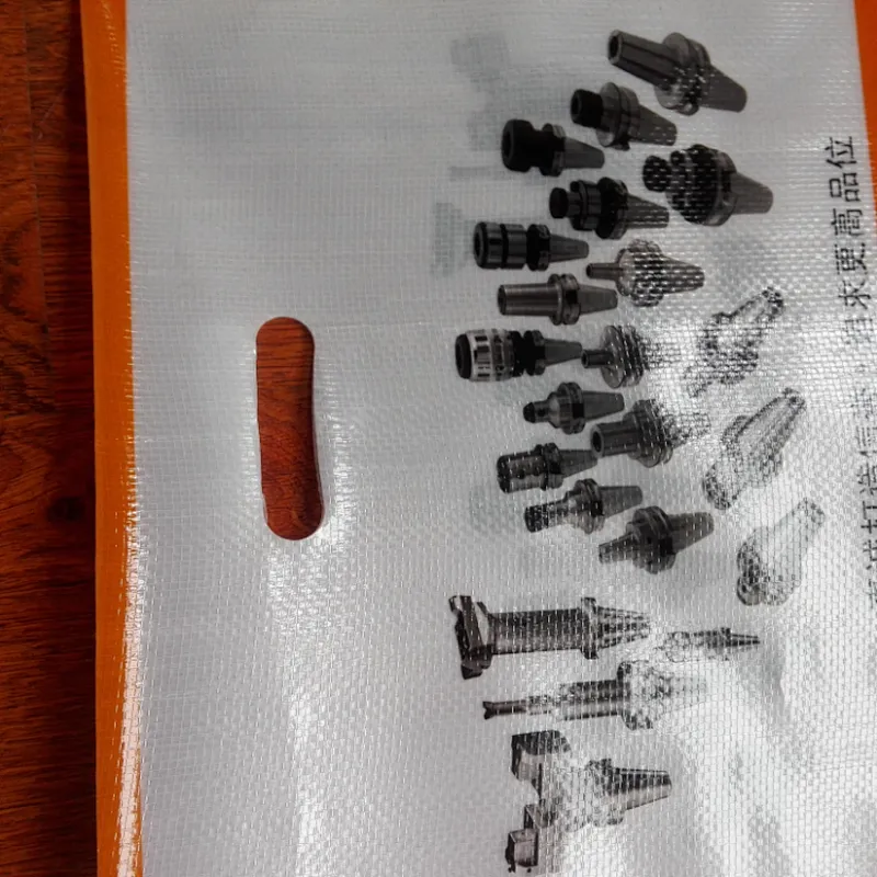 Design printing plastic pouch durable sack pp woven bag for metal tube packaging