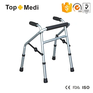 Stable Aluminum Foldable Stair Climbing Children Reciprocal Rollator