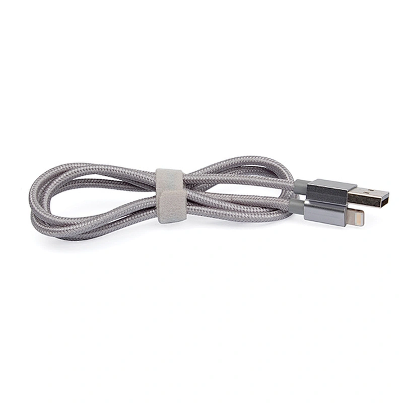 8 pin data sync cable fishing net braided usb cable