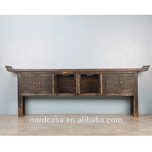 Chinese Antique Handmade carved console altar table