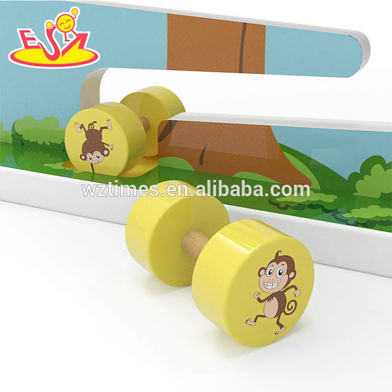 wholesale creative children wooden toy ramps for car sliding W04E063