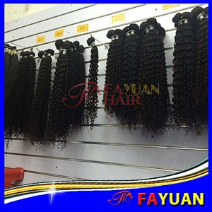 100% real pure human hair from one donor non-processed Cambodian curly virgin hair extension