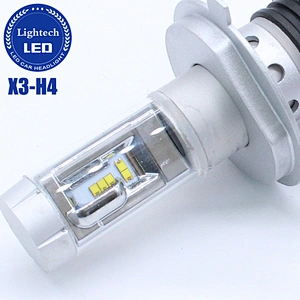Cheap X3 GT9 Headlights Super bright H4 H7 H11 white yellow blue 3 color sleeve 4500k 6000k 6500k 9007 hb13 hb5 H7 LED Headlight