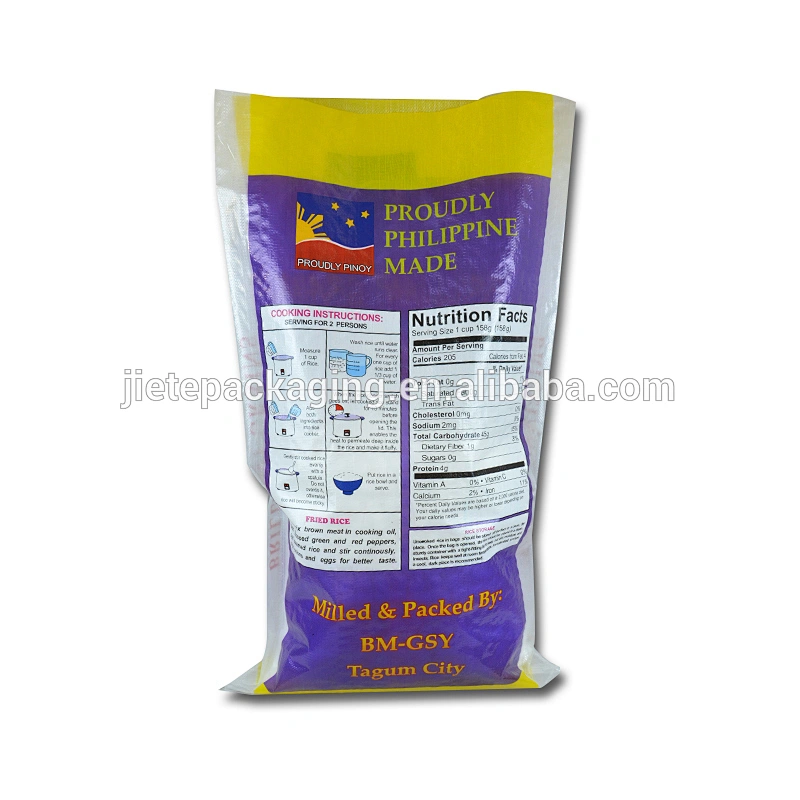 packing agricultural products 50kg pp woven bag