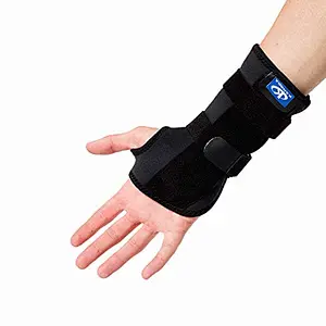 Wrist Brace Carpal Tunnel for Arthritis Tendonitis Sprain Immobilizer and Support Removable Splint Adjustable Both Hands