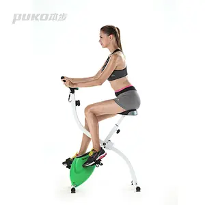Portable fashion S shape folding magnetic indoor exercise upright magnetic bike Body Strong Fitness Equipment