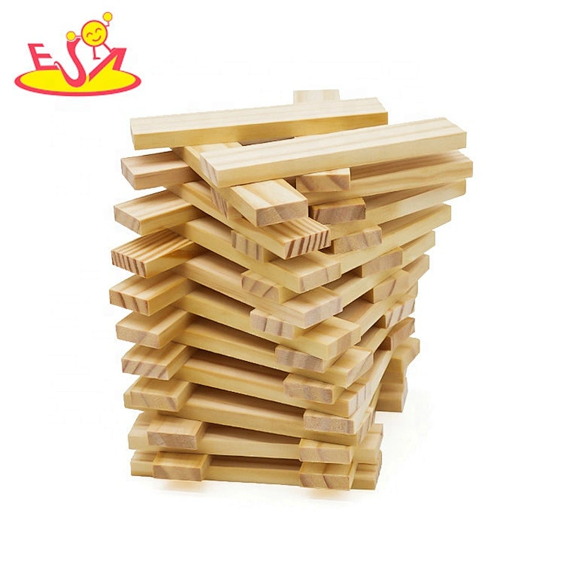 New arrival 200 pcs educational wooden building toys for kids W13B042