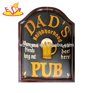Wholesale funny newest red color wooden dart sets toy with dart needle and board W01A296