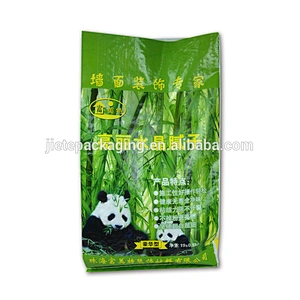 industrial use bopp laminated construction bag for packaging cement, putty powder 19kg