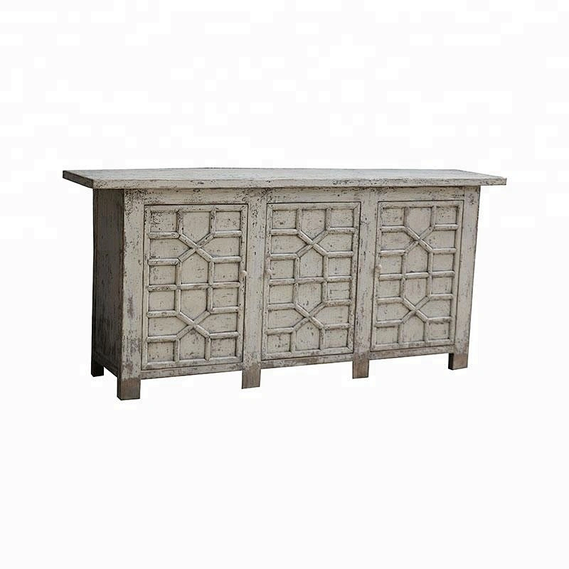 chinese oriental antique rustic hotel lobby sideboard furniture